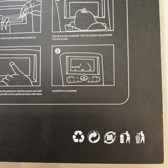 Glass Protector Premium Tempered Glass Screen For Honda CRV Auto GPS Central New - Picture 5 of 6